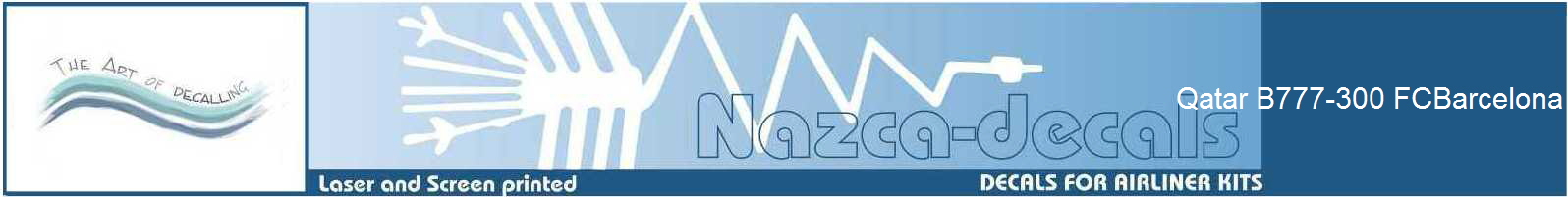 Qatar B777-300 FCBarcelona