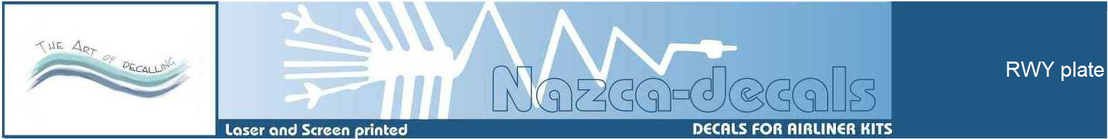 RWY plate
