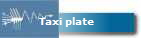 Taxi plate